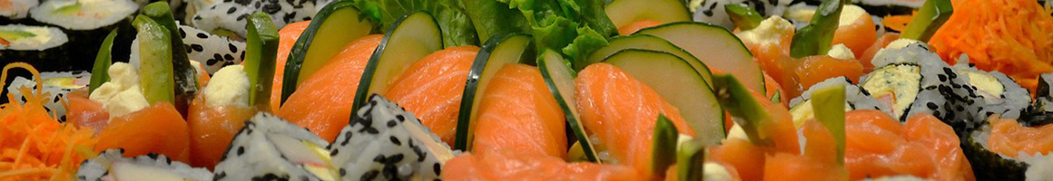 Eating Japanese Thai Sushi at Banzai Sushi & Thai Restaurant restaurant in Melbourne, FL.